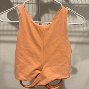 Athleta “Concious Crop cutout” Workout Top